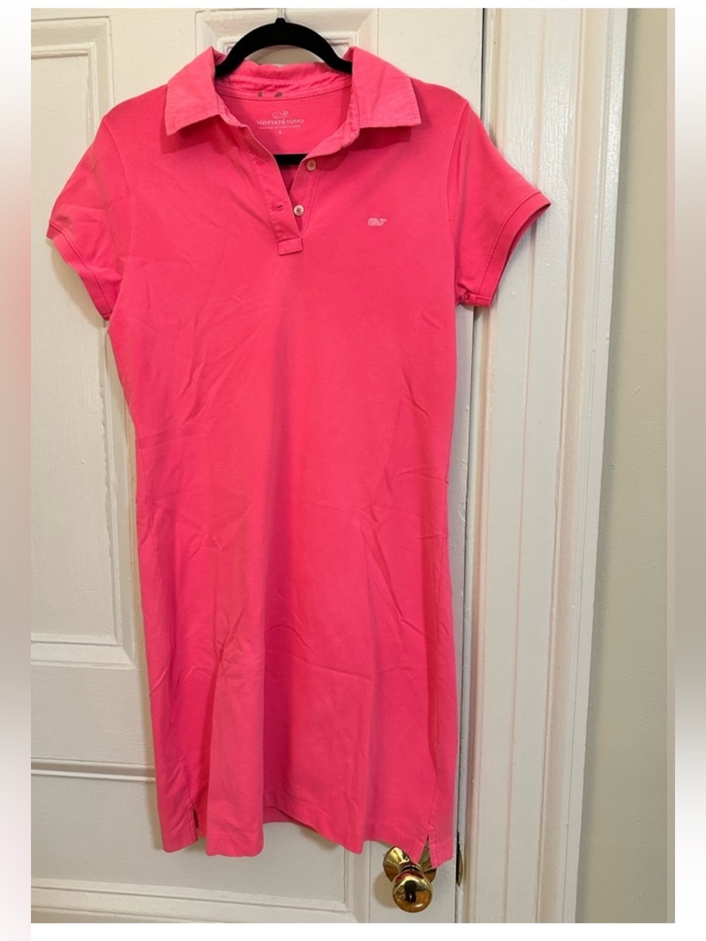 New Vineyard Vines Polo Dress pink dress sz S to M